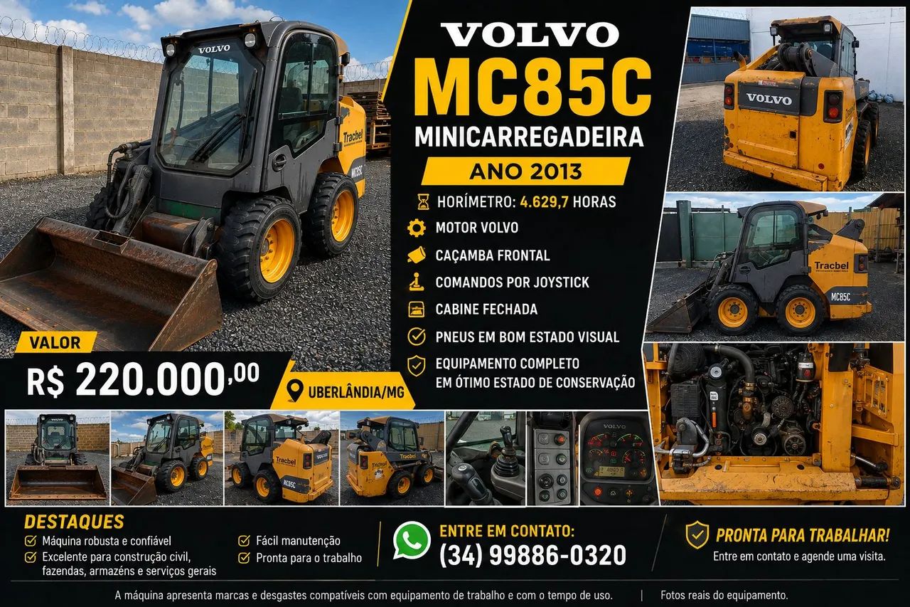 VOLVO MC85C 2013 À VENDA