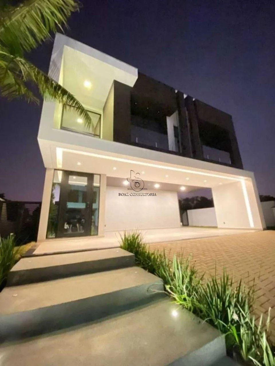 Casa de 3 andares com elevador e vista para mata em Alphaville Nova Esplanada - Foto 2