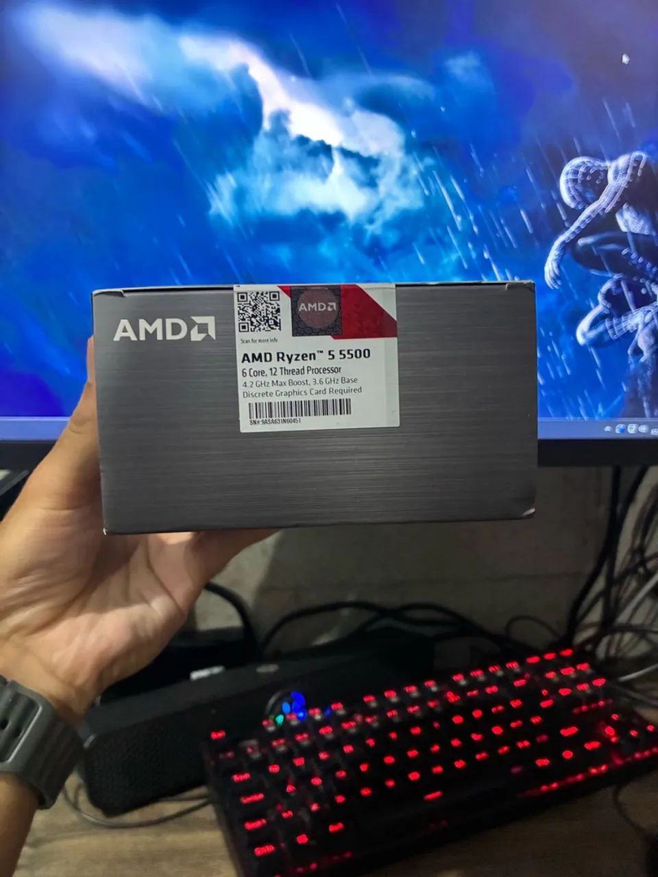 Ryzen 5 5500 lacrado - Foto 2