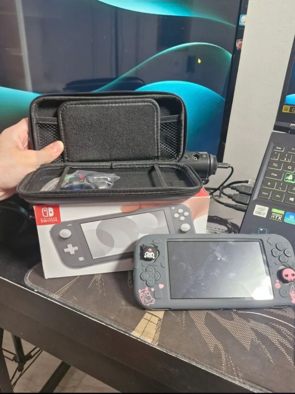 Nintendo Switch Lite personalizado hello kitty - Foto 4