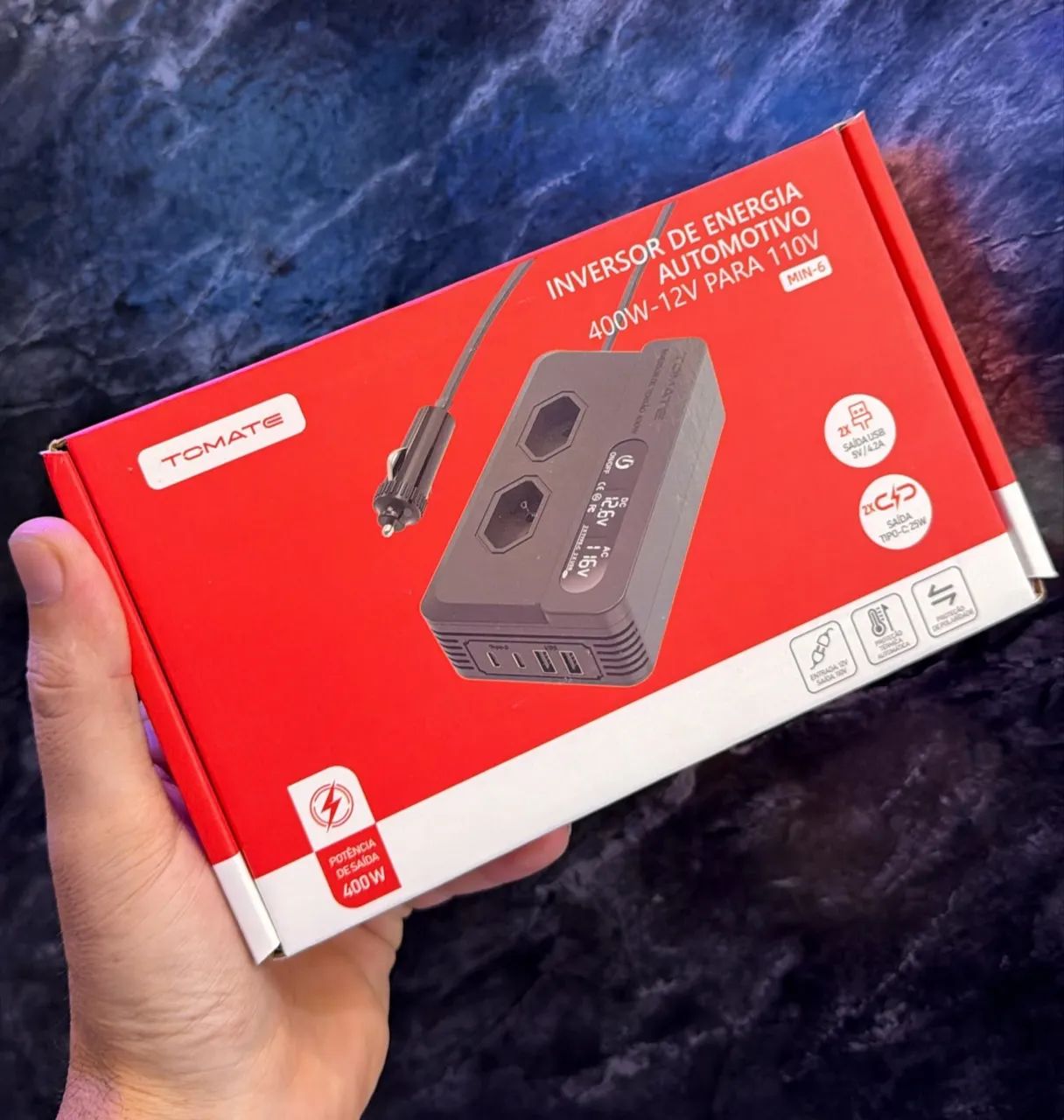 INVERSOR DE ENERGIA 400W  12V - 110V ?
