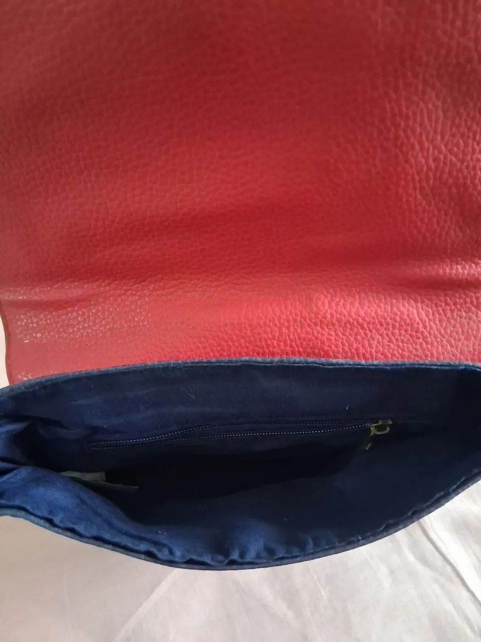 Bolsa couro legítimo  - Foto 5