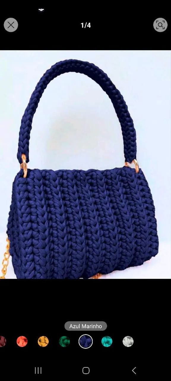 Bolsa Croche chic - Foto 3
