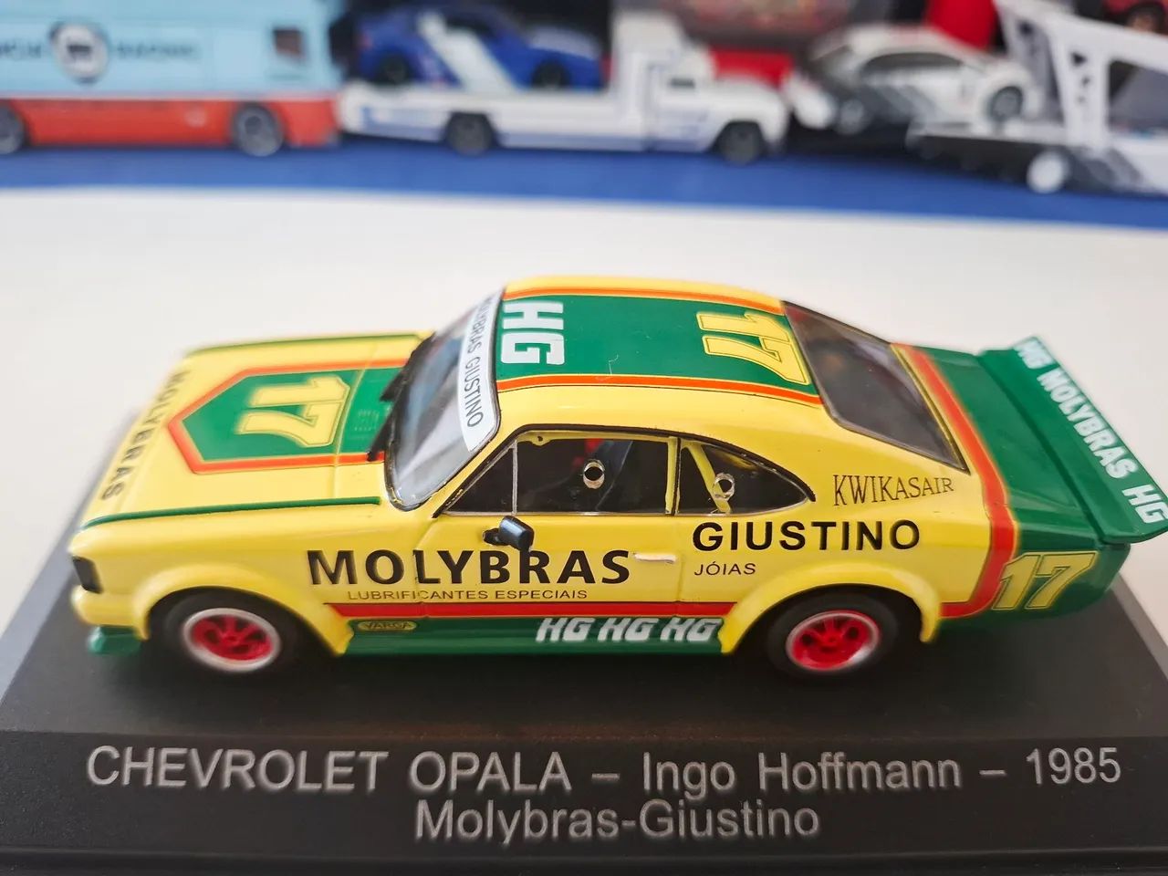 Miniatura Opala Stock Car- Ingo Hoffmann 1985 - Foto 2