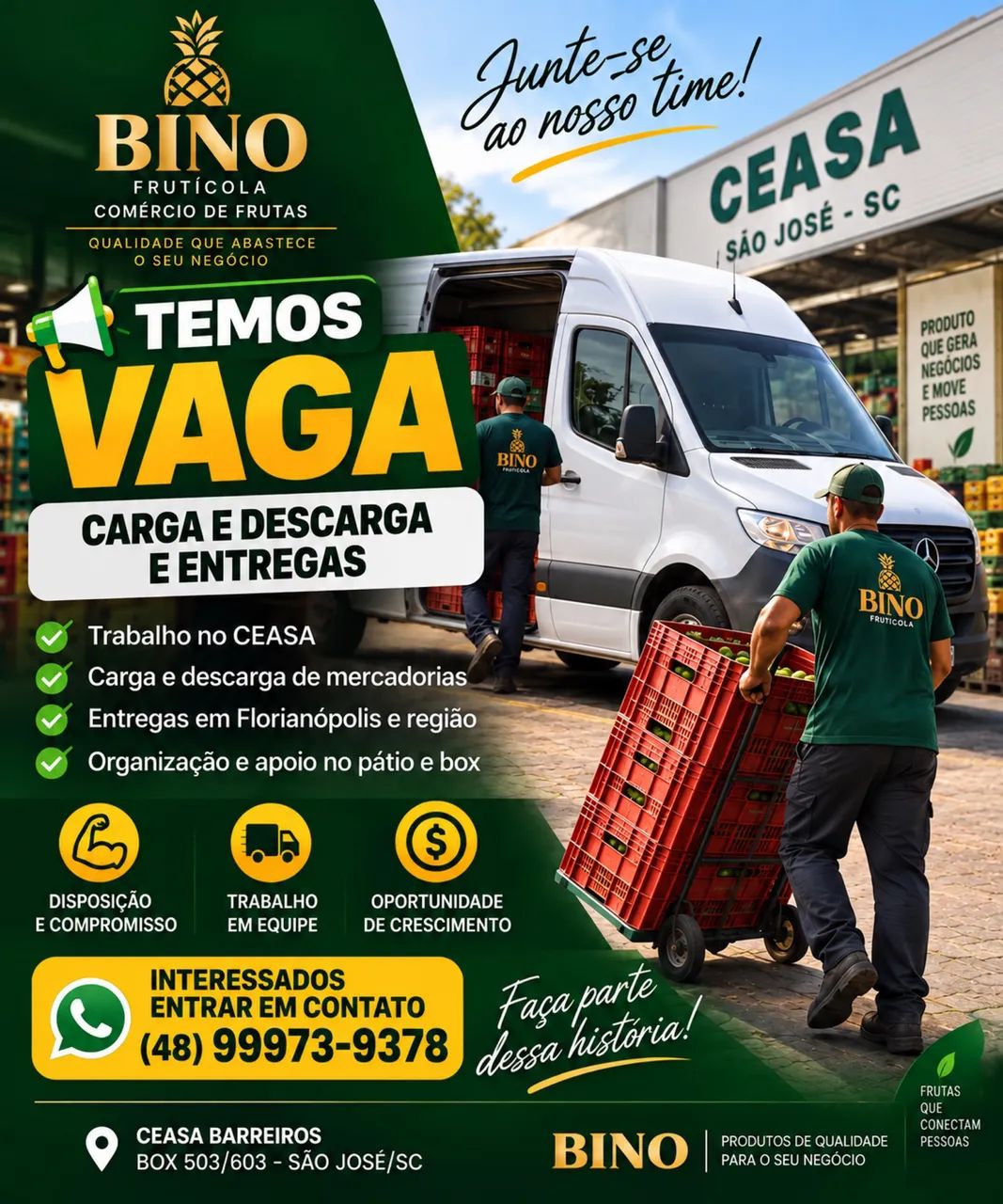 Vaga de trabalho com carteira AB - Foto 2