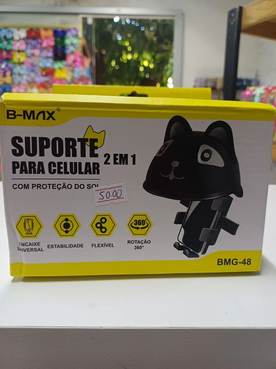 Suporte para Celular 2 em 1 BMG-48 B-Max