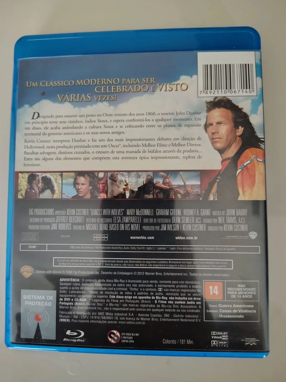 Dança com Lobos Bluray Original - Foto 2
