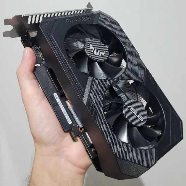 Placa de Vídeo GTX 1650 Super 4GB GDDR6 128 Bit ASUS TUF Gaming - TOP para Jogos