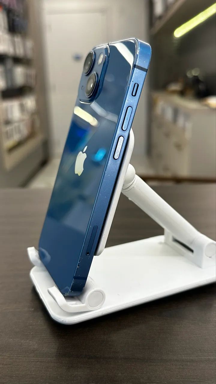 iPhone 13 Mini 128gb Azul Seminovo / Loja Física - Celulares e