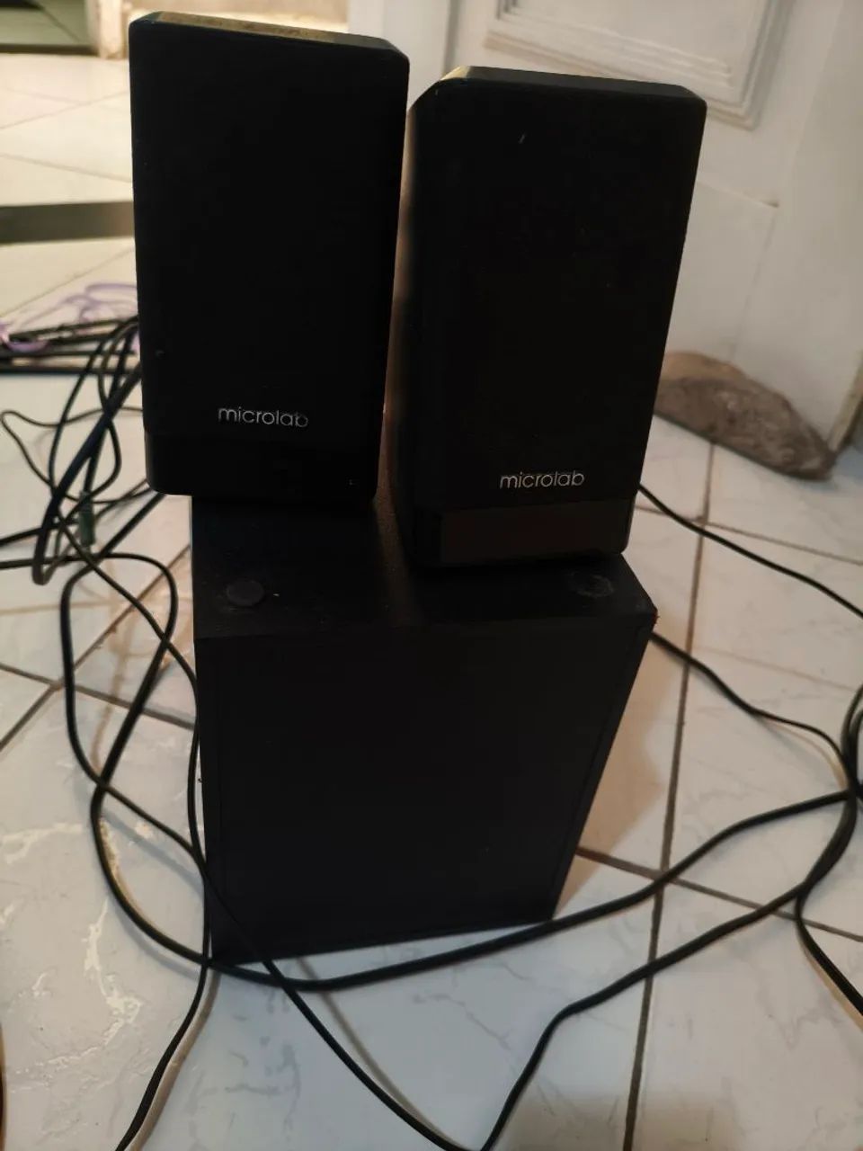 Caixa de Som Microlab M-200 2.1  - Foto 3