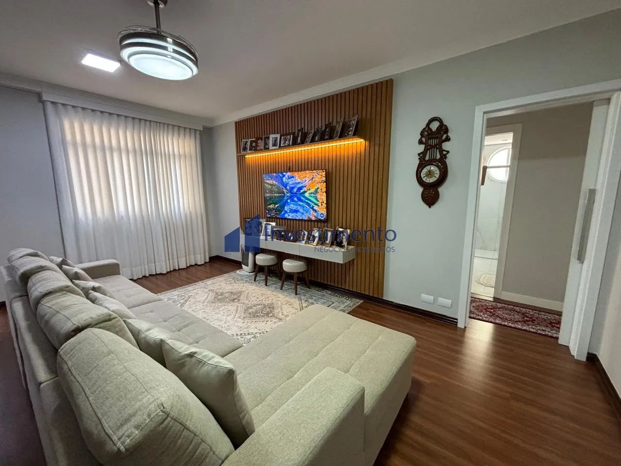 Apartamento para venda com 3 dorm. sendo 1 suíte 177m² - Foto 3