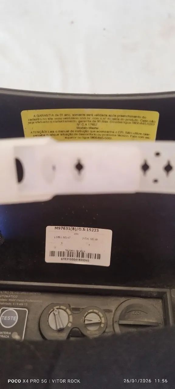 MÁSCARA DE SOLDA PERSONALIZADA  - Foto 4