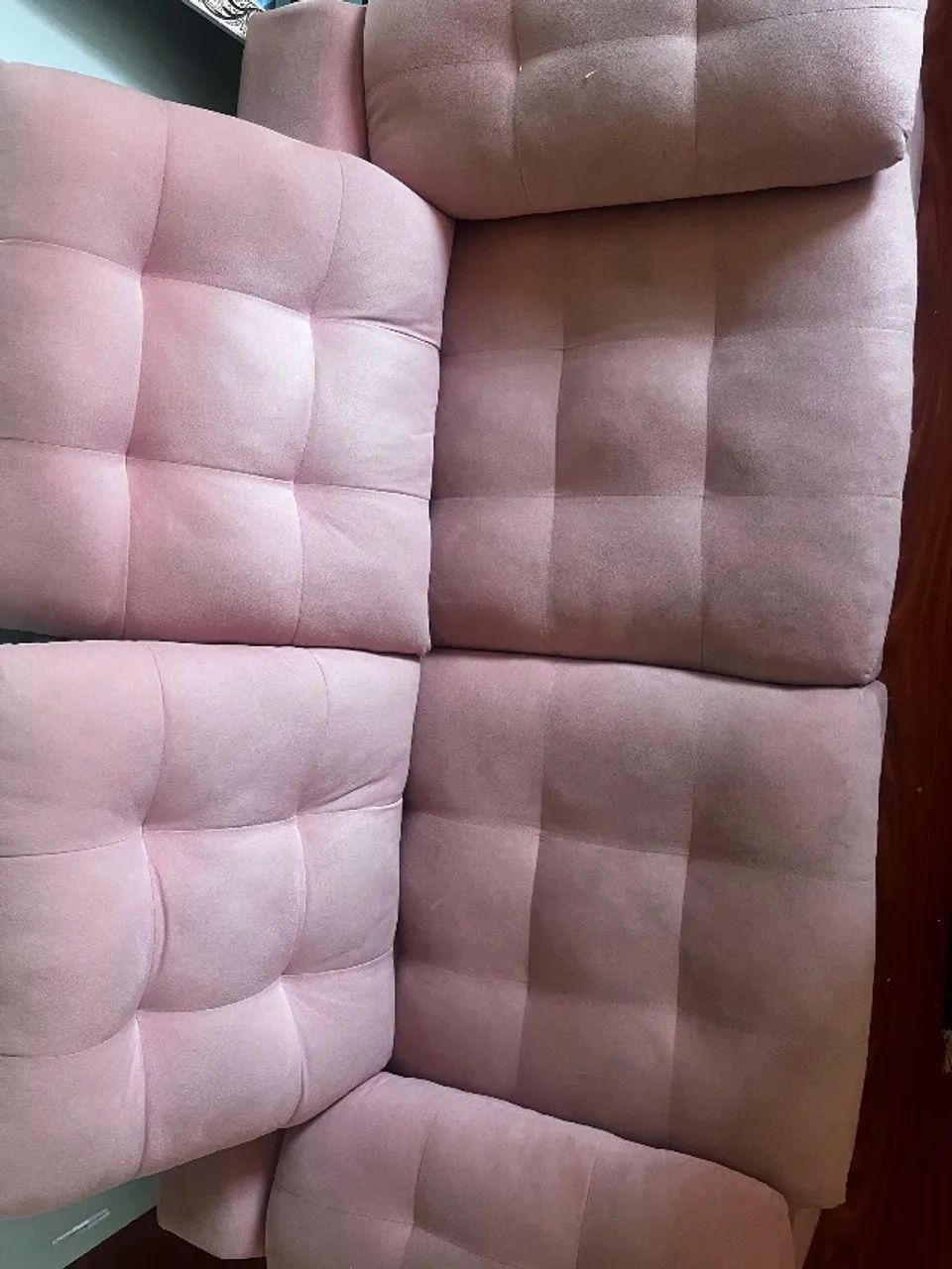 Sofá Rosa Retrô - Foto 2