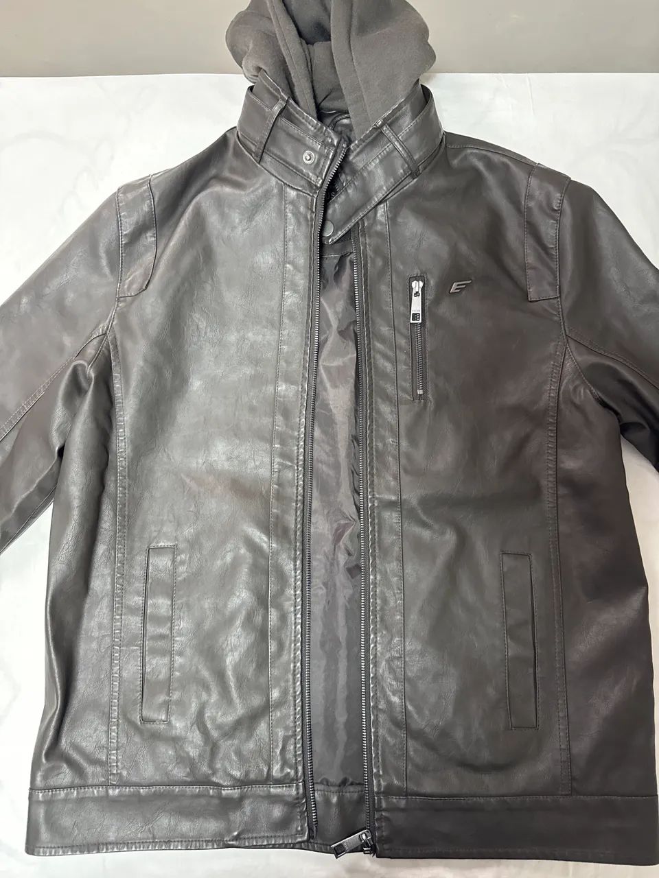 Jaqueta de couro Ellus  - Foto 3