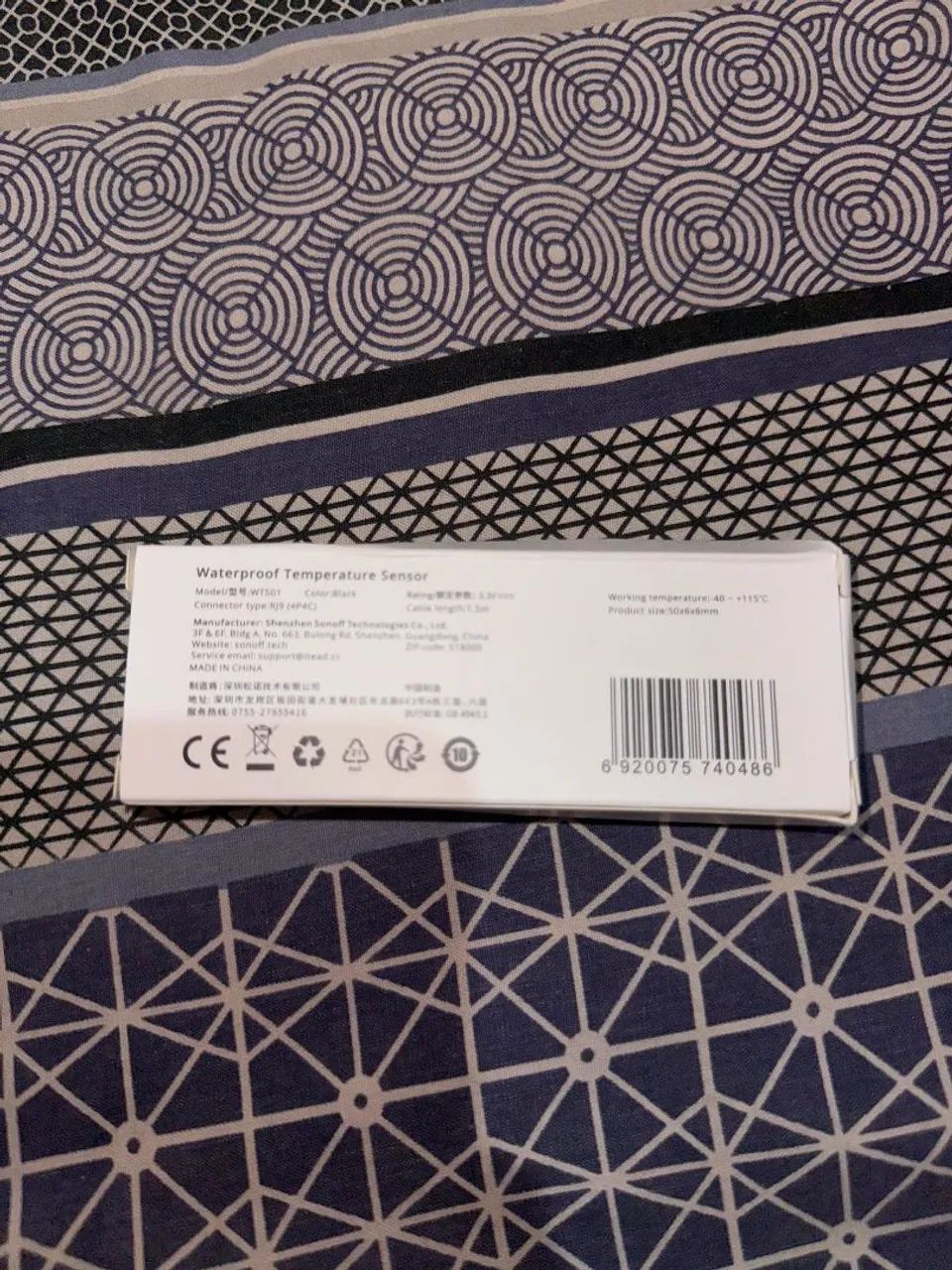 SONOFF WTS01 - Sensor de Temperatura à Prova d?Água - Foto 2