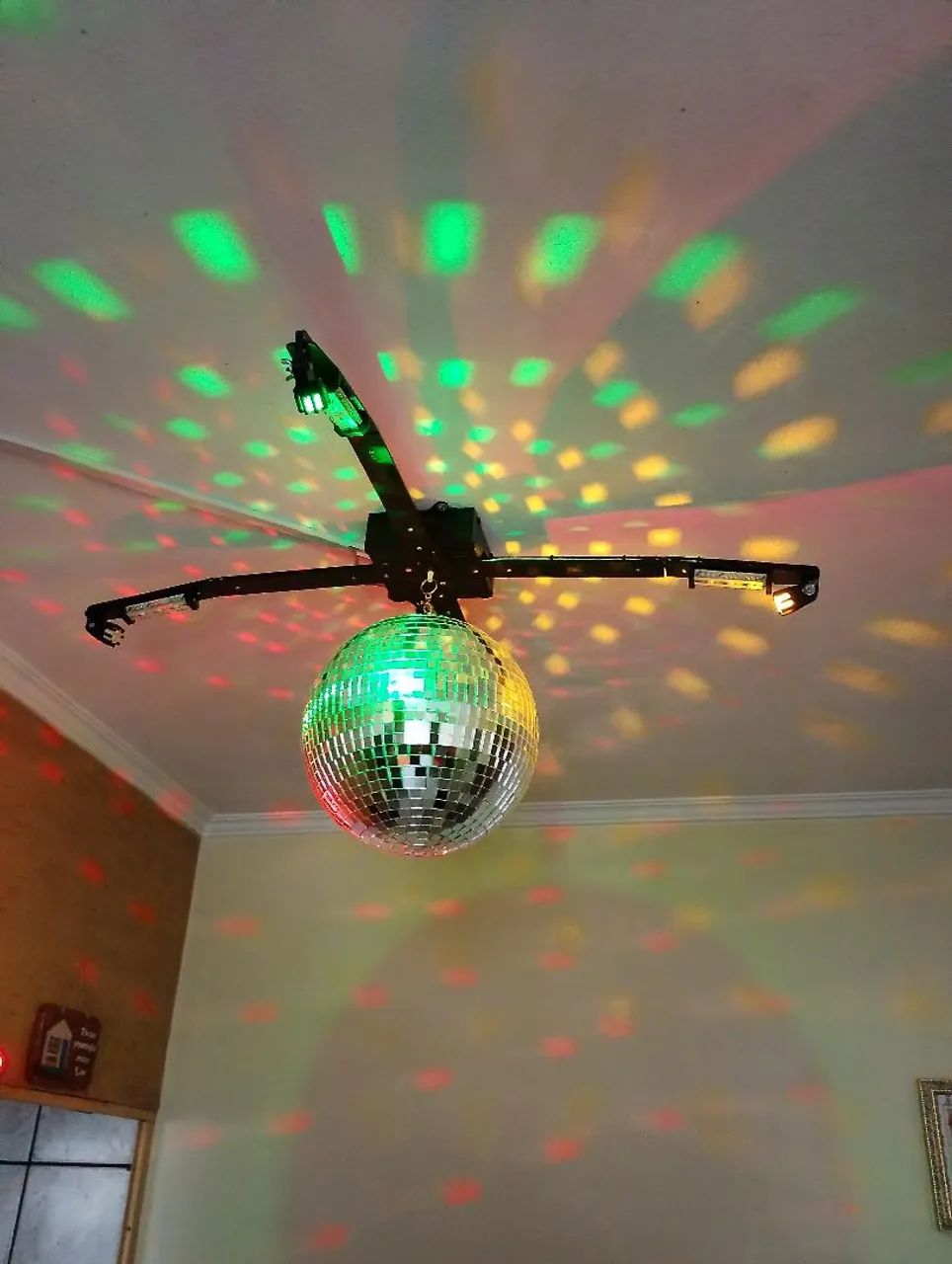 Jogo de luz para baile com globo - Foto 4