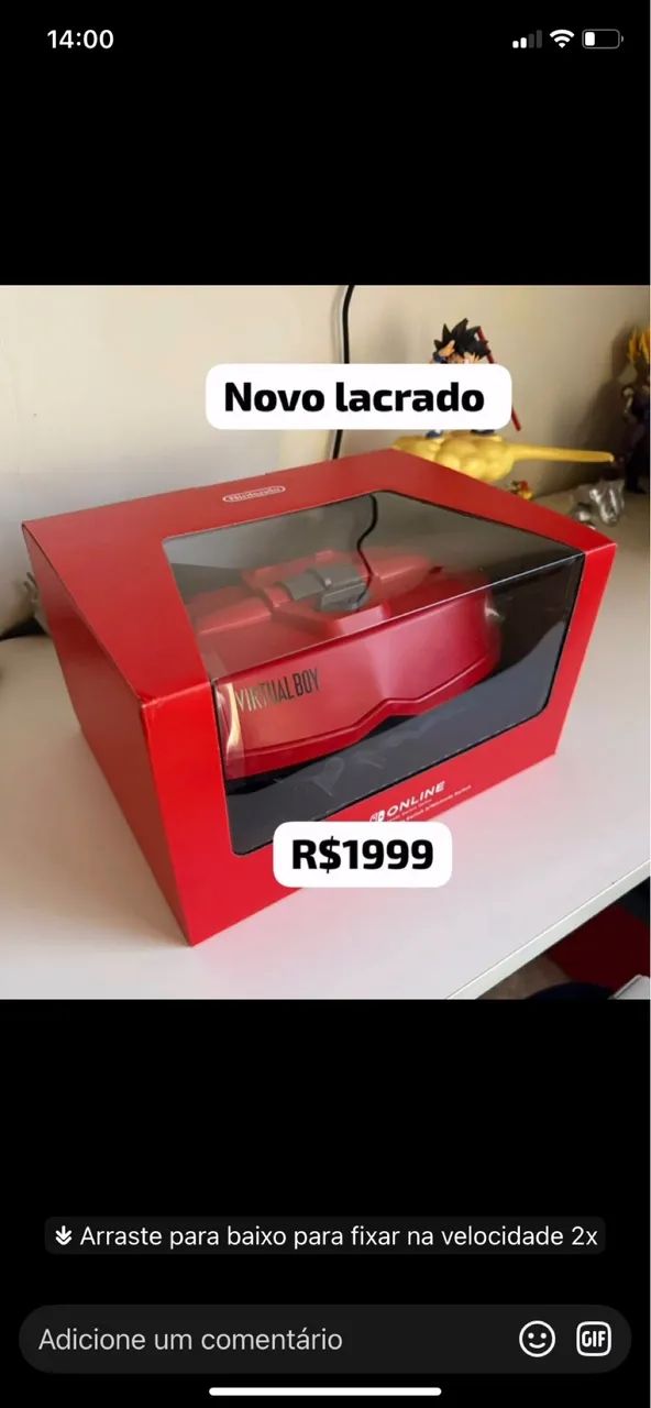 Virtual Boy lacrado 