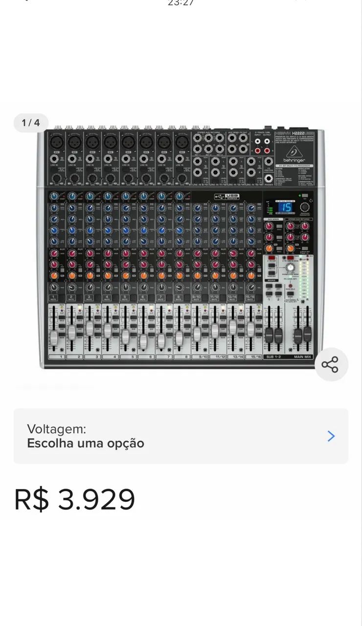 Mesa Behringer Xenyx 2442FX - Foto 5