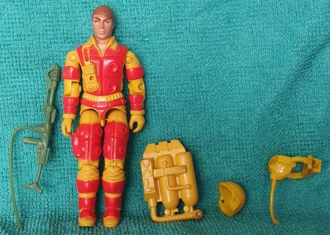 Boneco Comandos em Ação - Lança Chamas