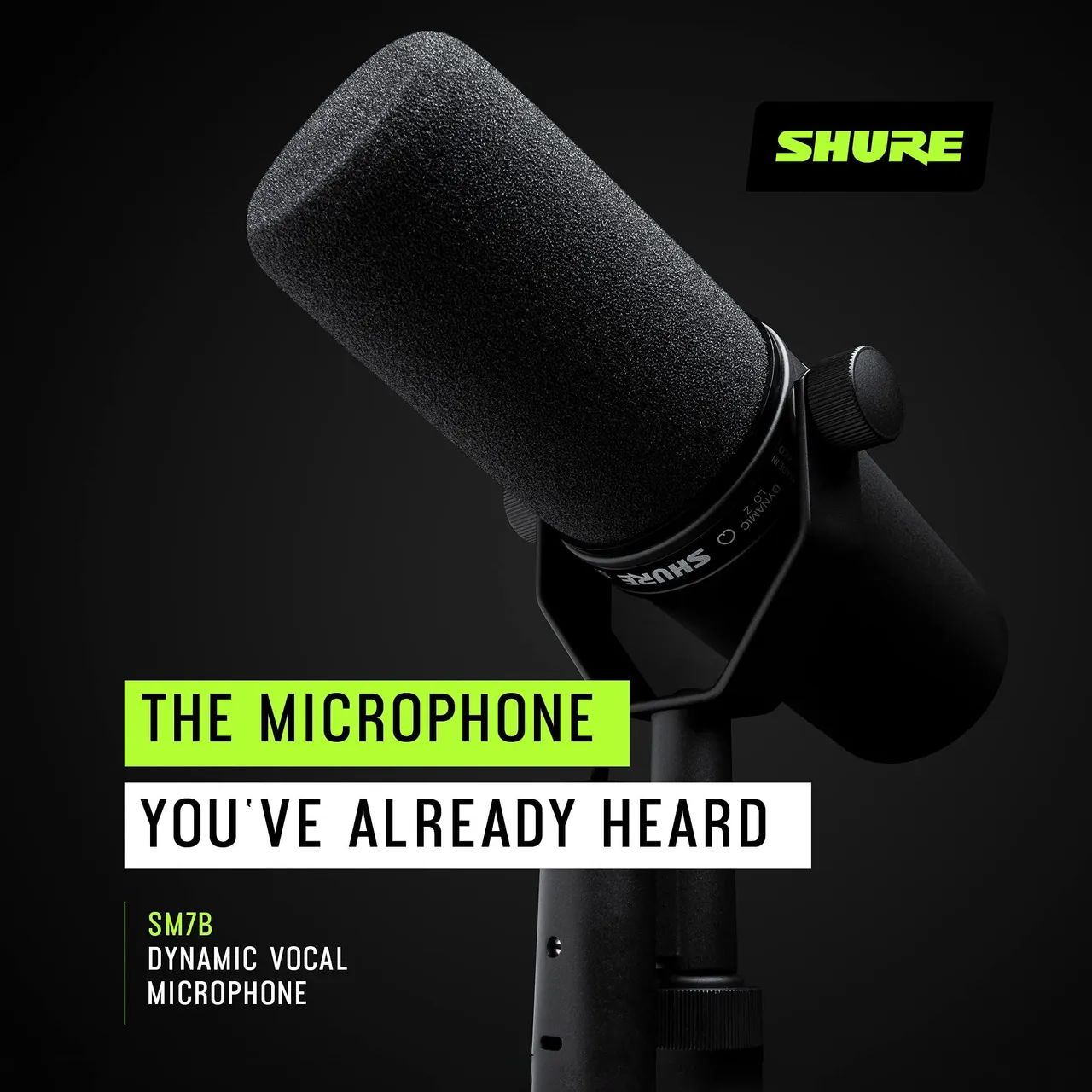 Microfone Shure Sm7b (NOVO) - Foto 2