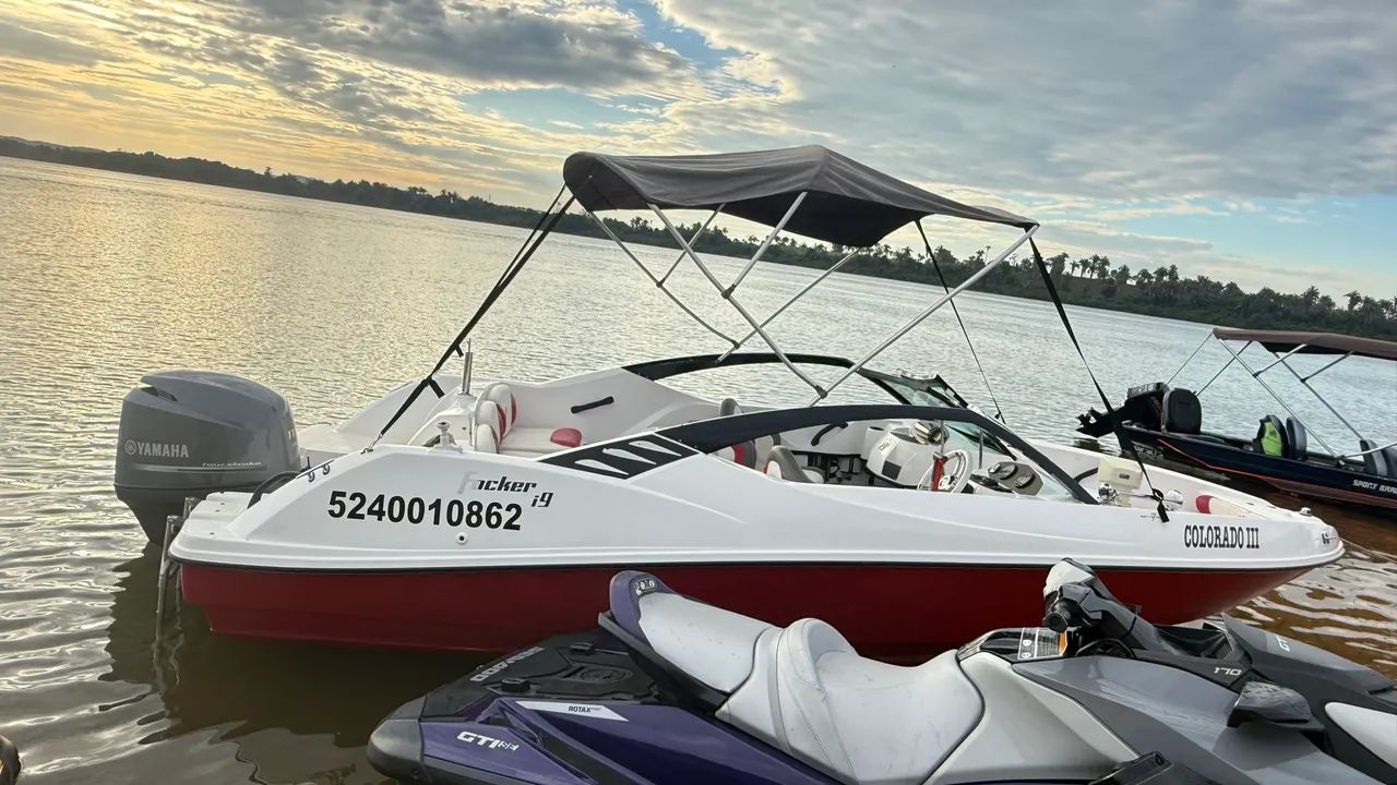 Lancha focker i9 190 2014 motor 115hp - Foto 3