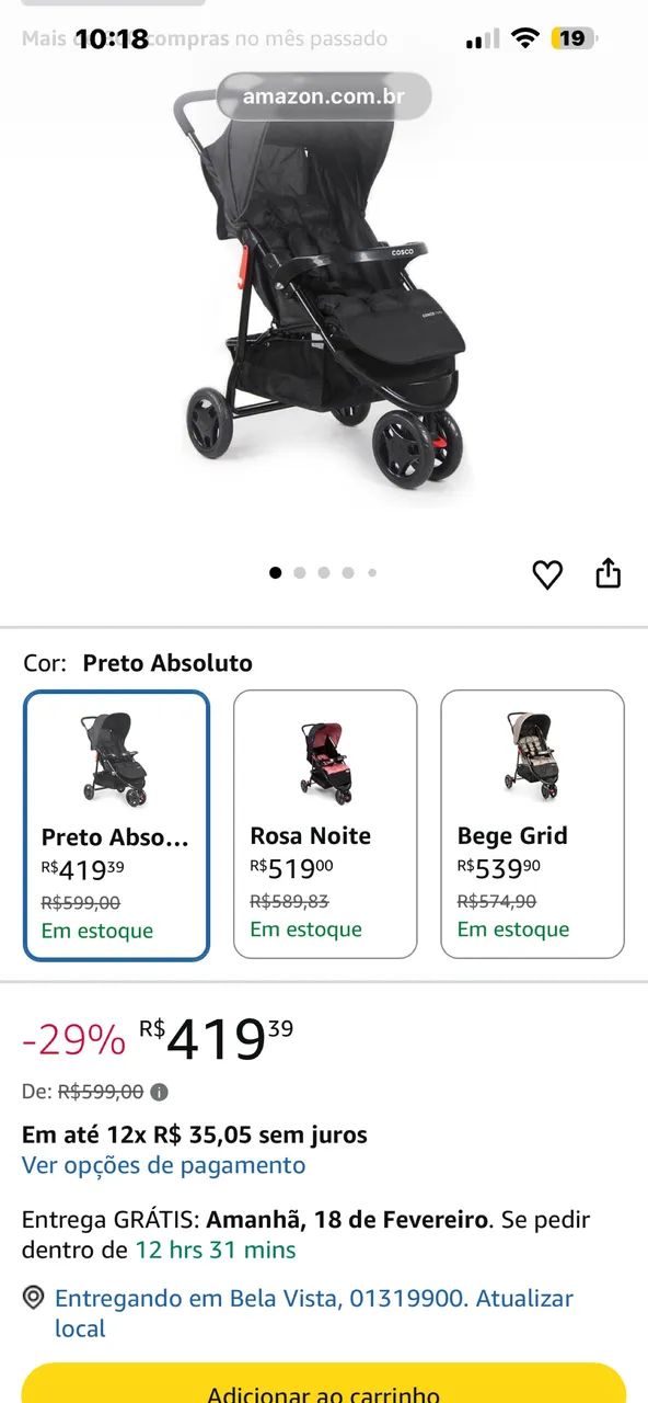 Carrinho de bebê  - Foto 3