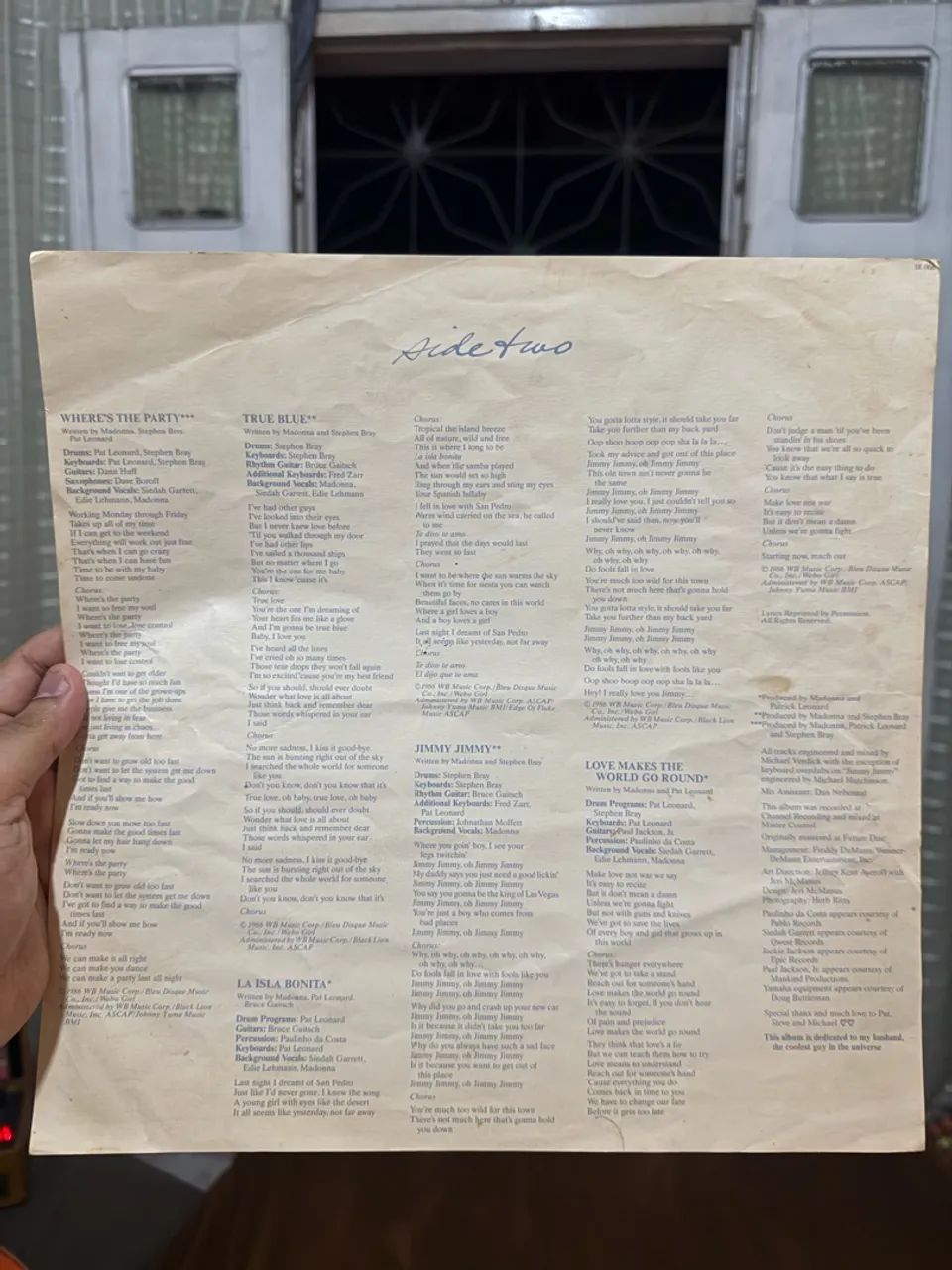 DISCO DE VINIL - MADONNA TRUE BLUE - Foto 5
