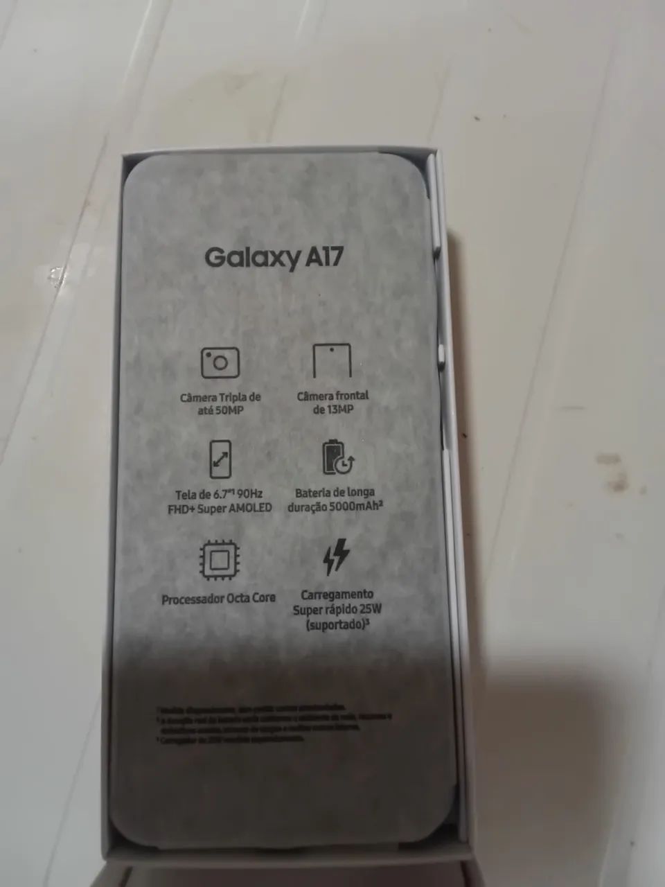 Samsung a17 nunca usado 