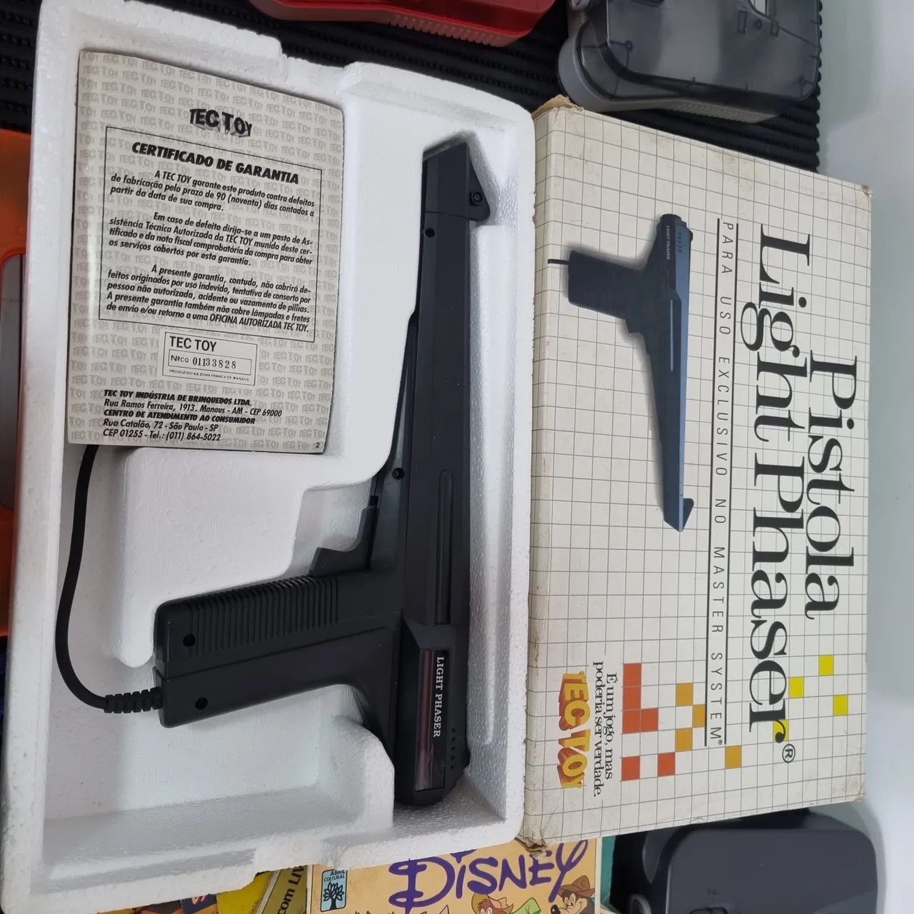 Pistola light phaser tec toy - Foto 2