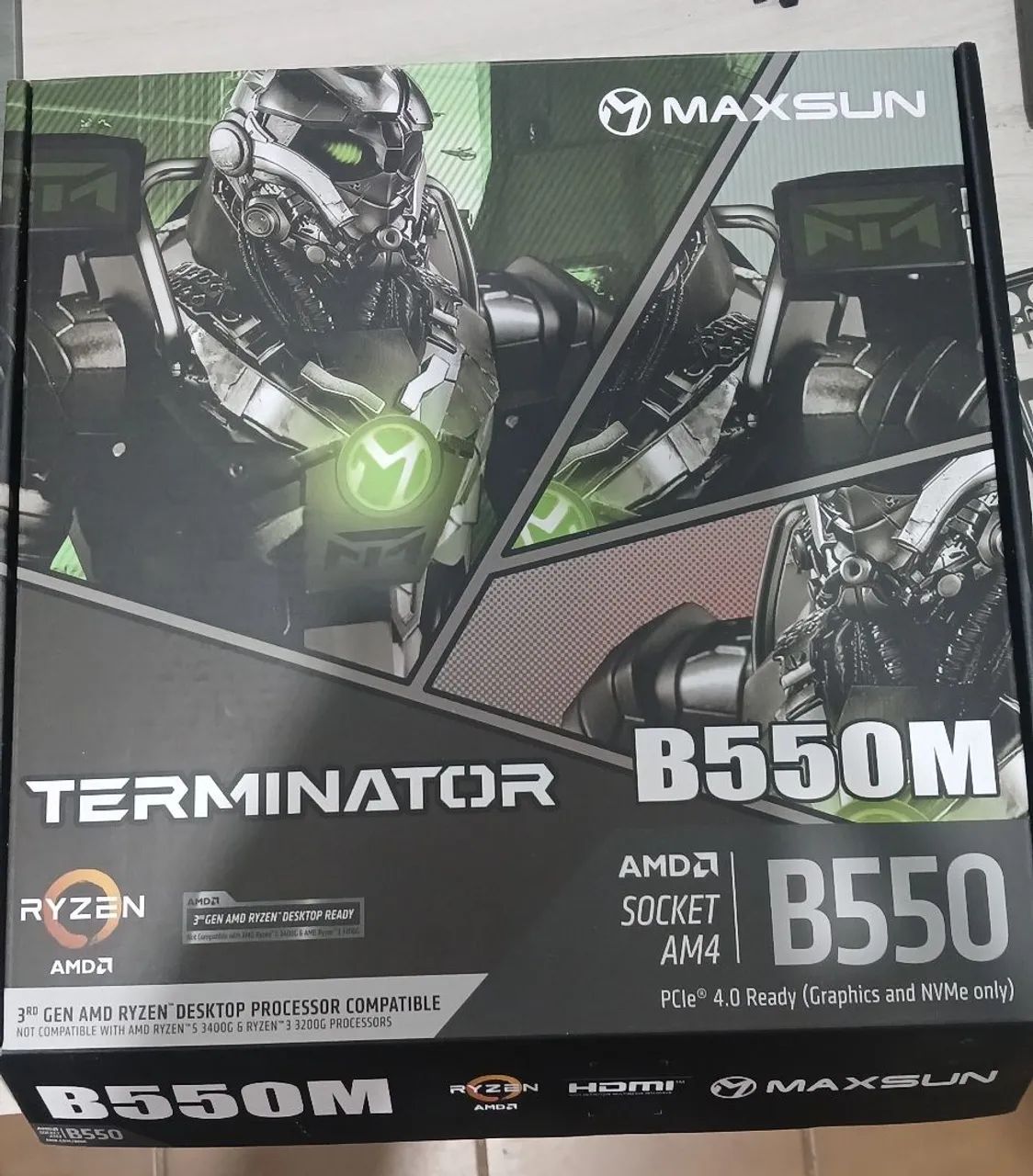 Placa Mãe MAXSUN B550M MS-Terminator - Foto 3