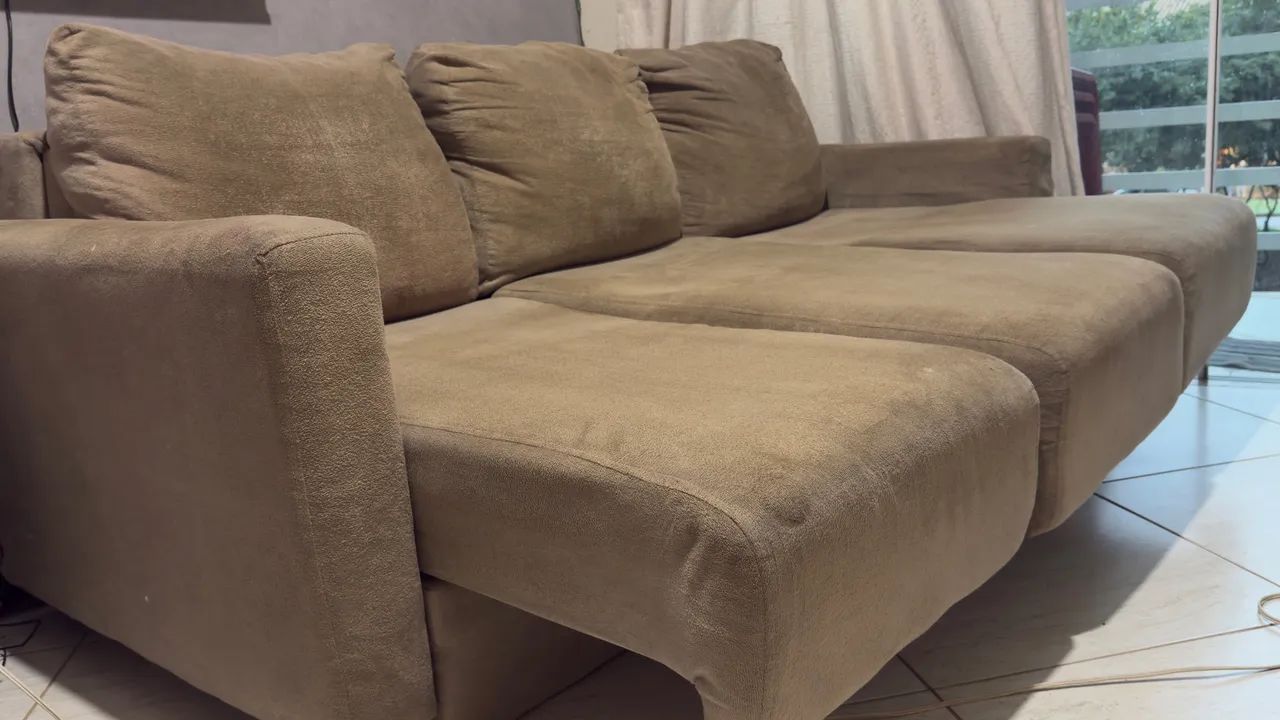 Sofá retrátil 3 lugares  - Foto 5