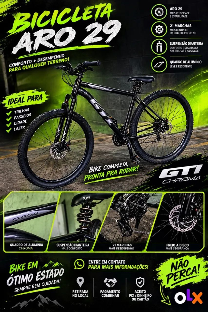 Bicicleta aro 29