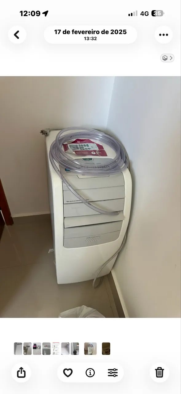 Vendo ar condicionado portátil eletrolux  - Foto 2