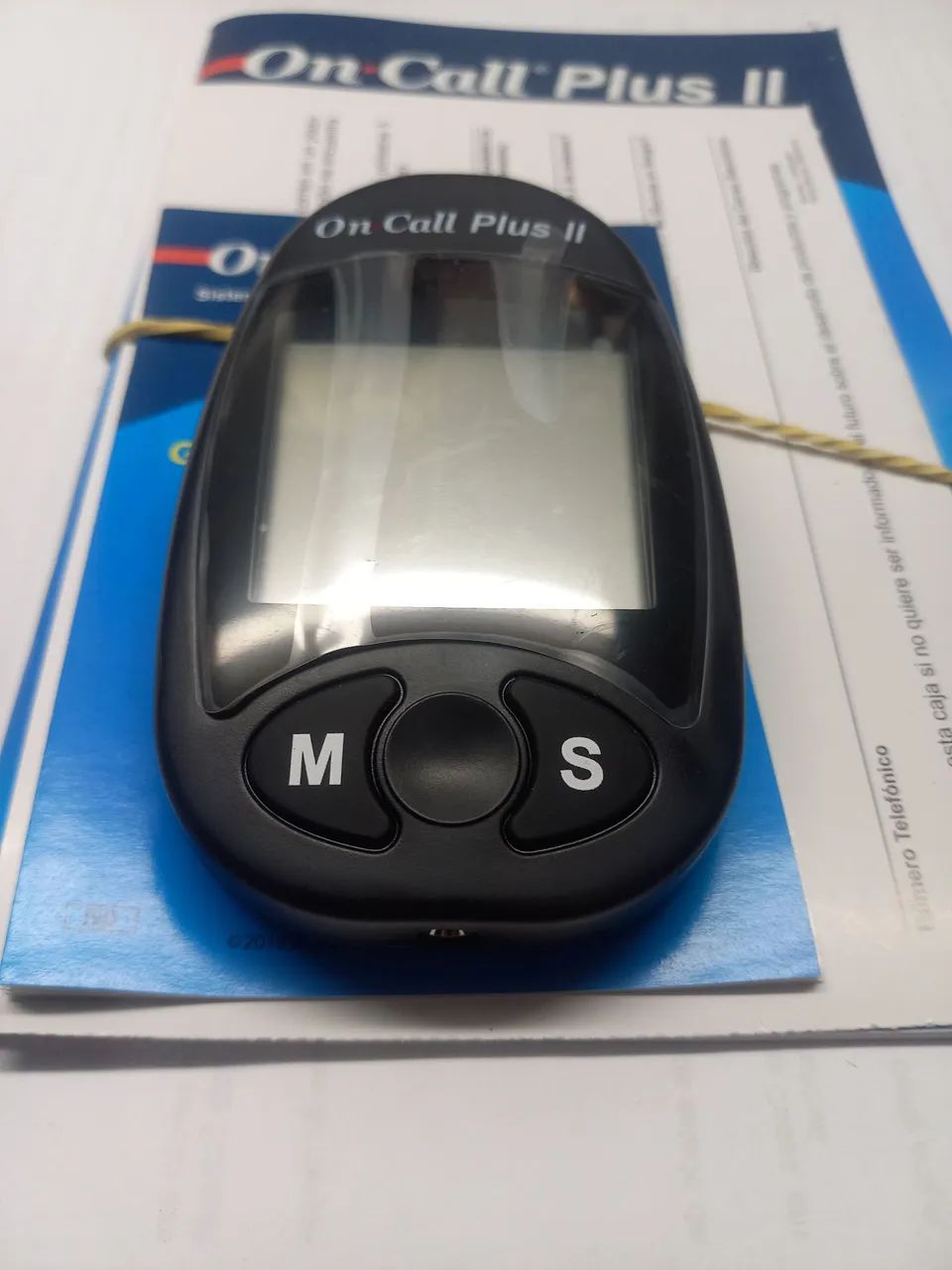 APARELHO MEDIDOR DE GLICOSE GLICEMIA ON CALL PLUS 2 NOVO NUNCA USADO - Foto 2
