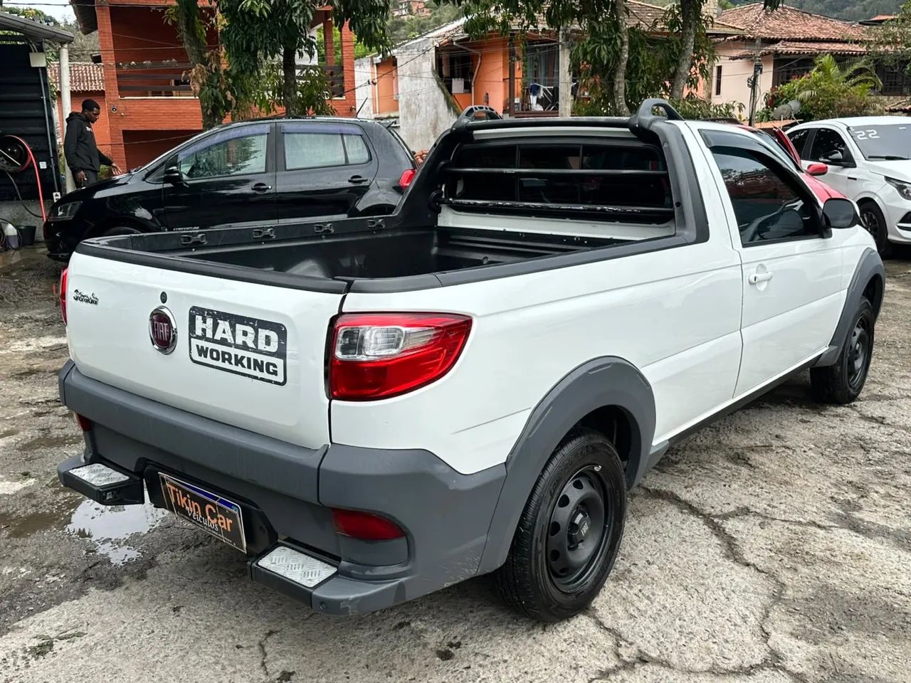 Fiat Strada Working Hard 1.4 Fire Flex 8V CS 2018 - Foto 4