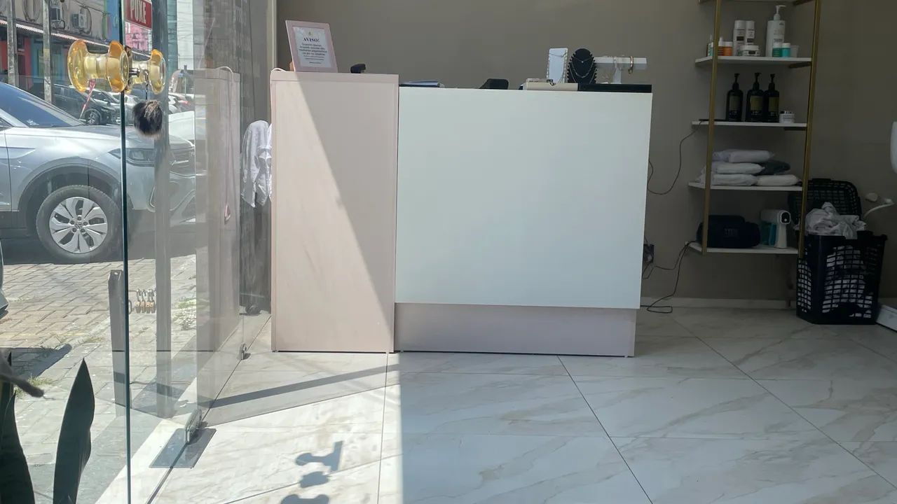 Balcão mdf projetado