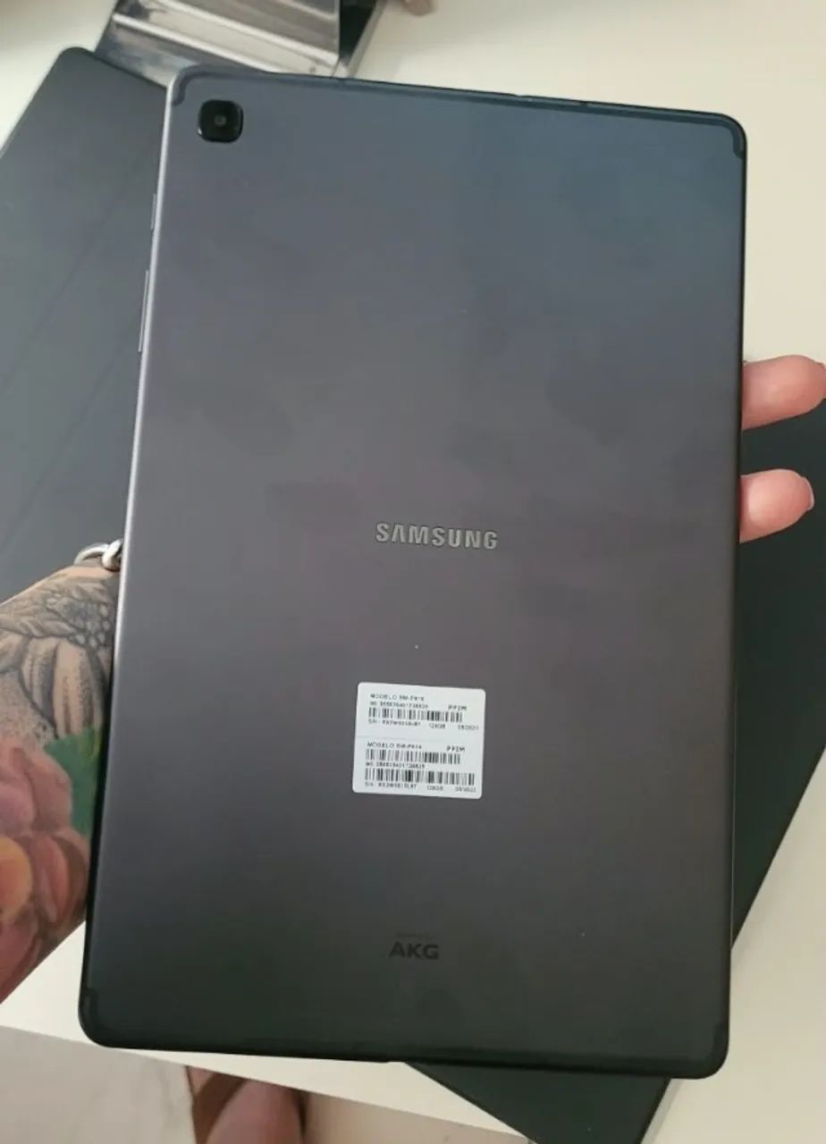 VENDO GALAXY TAB S6 LITE - 128GB (SEMINOVO | IMPECÁVEL) - Foto 3