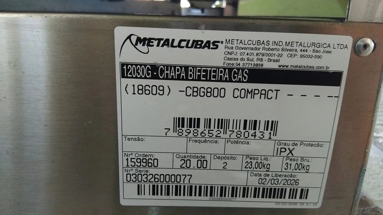 Chapa bifeira - Foto 2