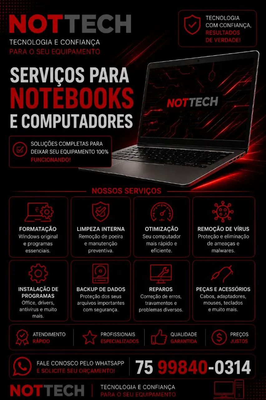 Nottech assistência técnica 
