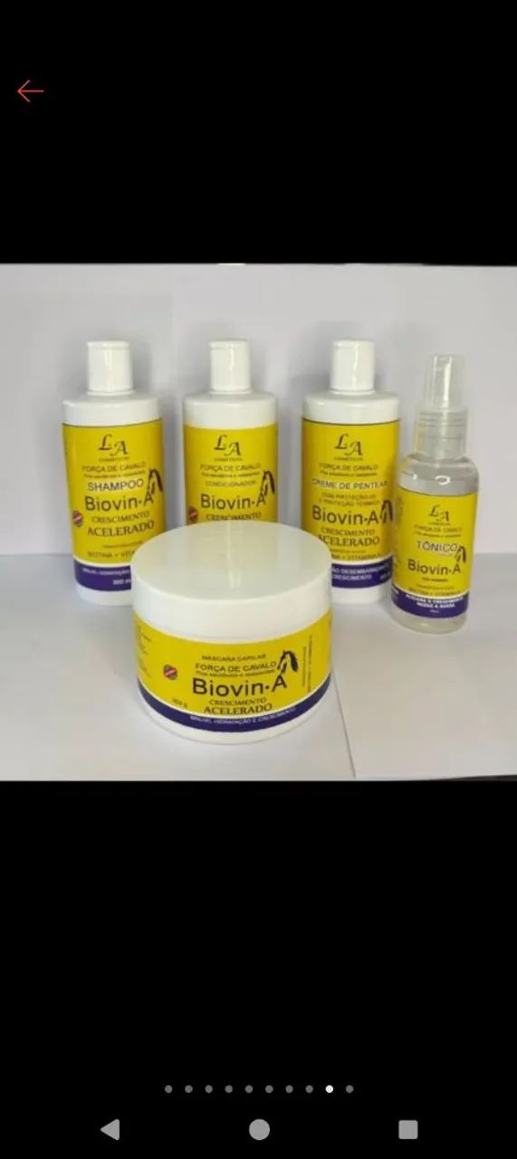 Kit crescimento capilar completo 
