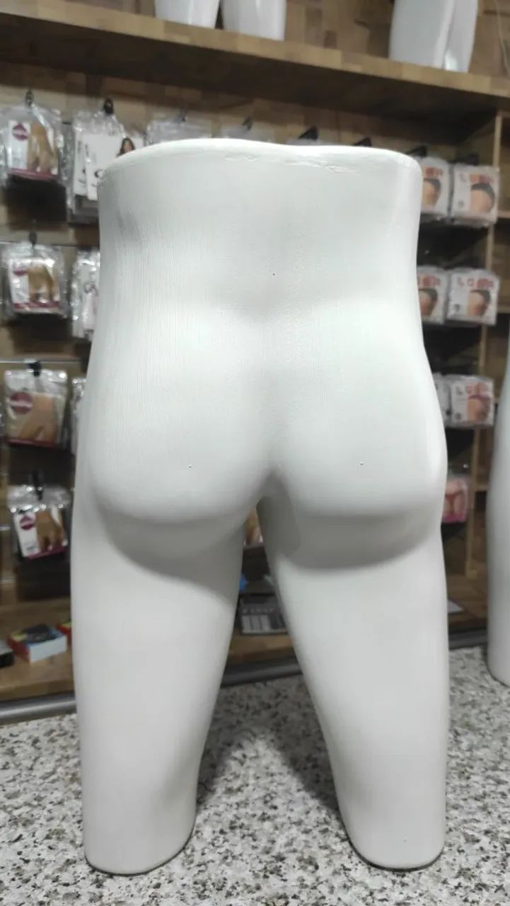 Manequim Masculino para cueca tradicional ou Boxer, samba canção, bermuda e short - Foto 2