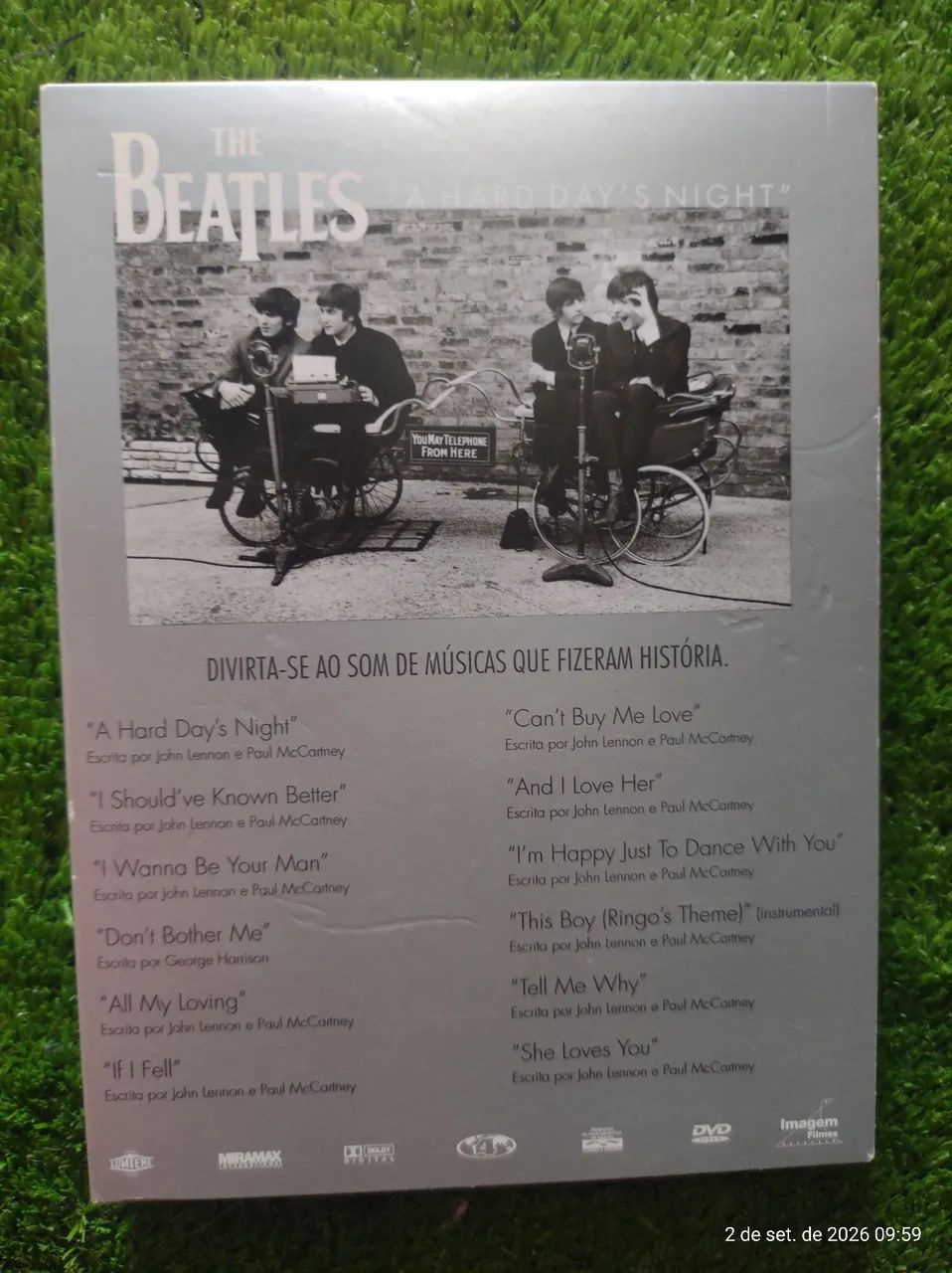 THE BEATLES - A HARD DAY'S NIGHT - DVD DUPLO - CDs, DVDs etc