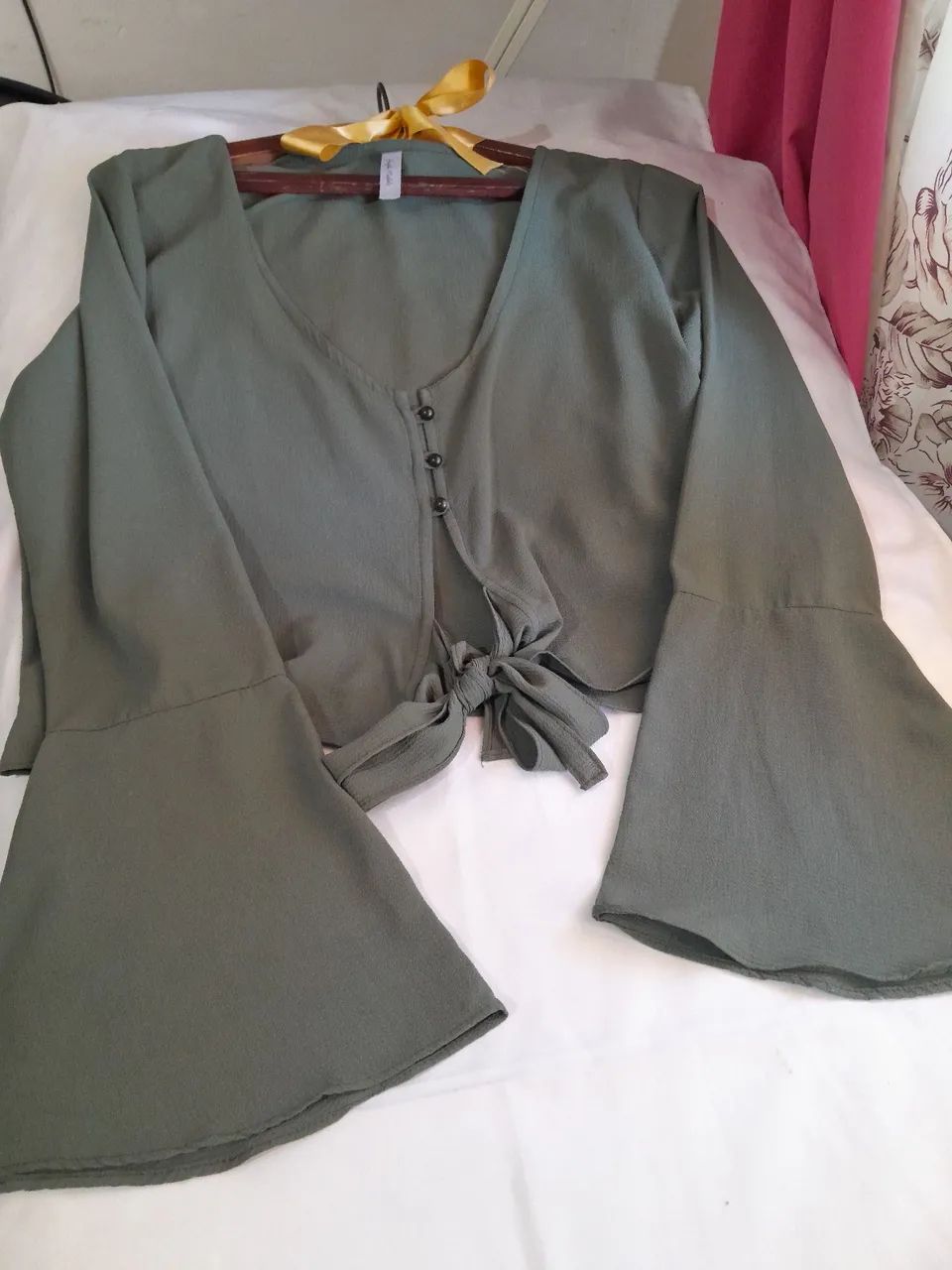 Linda Blusa verde