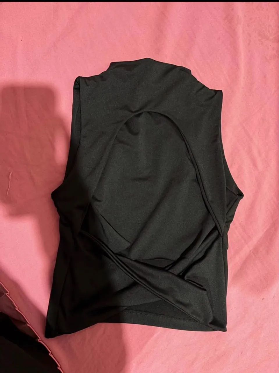 Blusa gola alta 