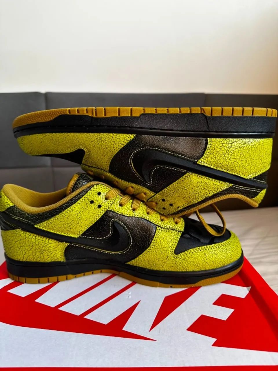 NIKE DUNK LOW -  "Skull" (Reverse Goldenrod) - Foto 2