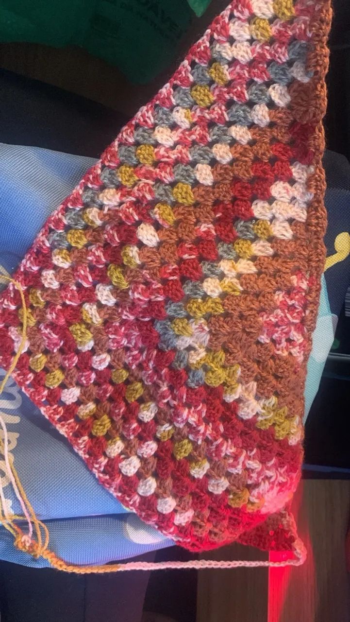 Bandana de crochê