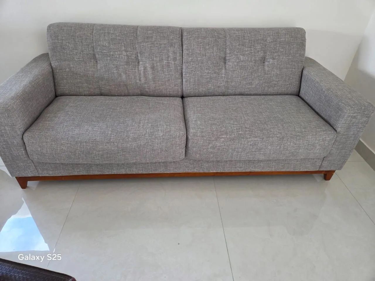 Sofá Herval Semi-novo 3 lugares - Foto 3