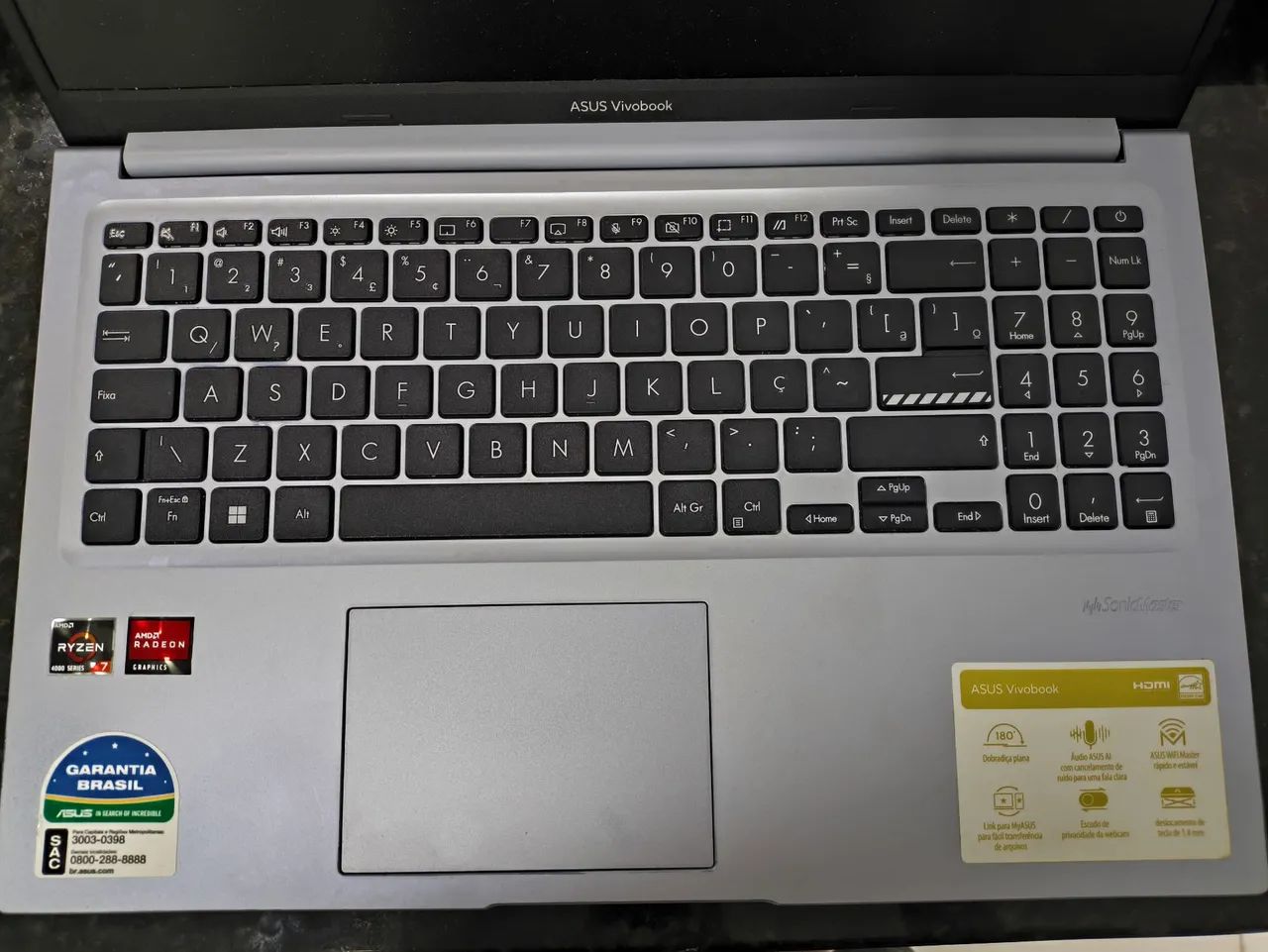 Notebook ASUS Vivobook Ryzen 7 - Foto 4