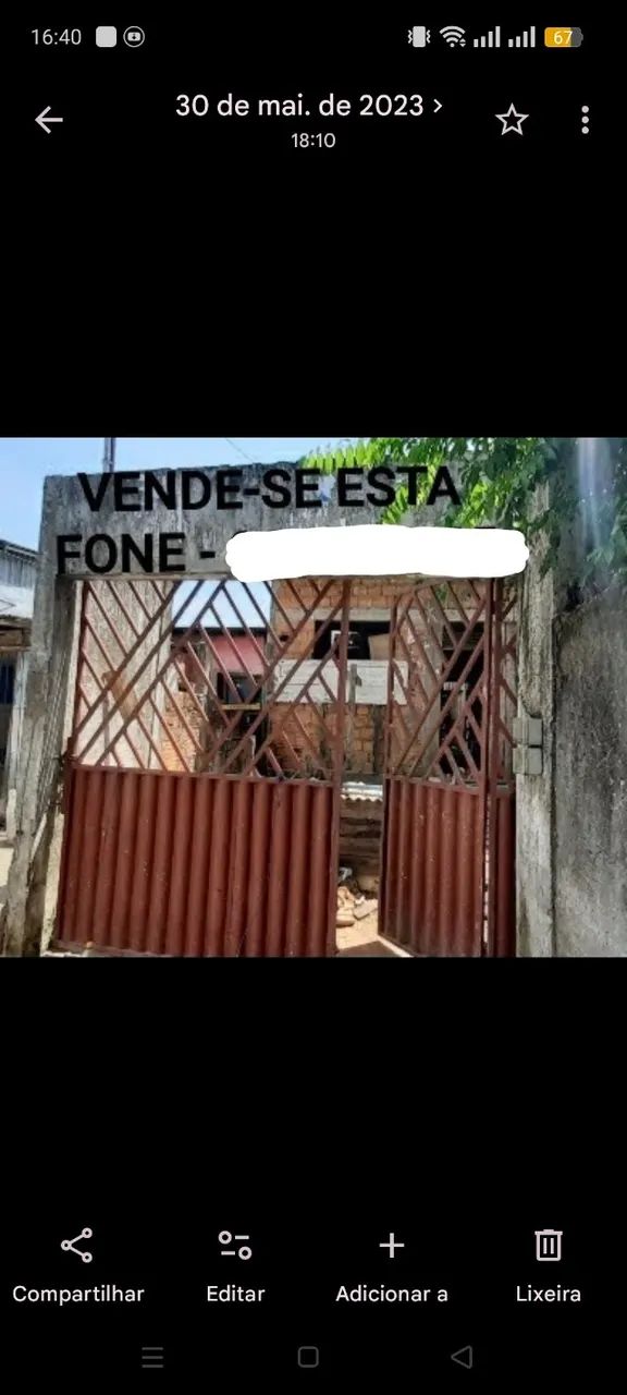 Vende -se terreno com casa em construção  - Foto 3