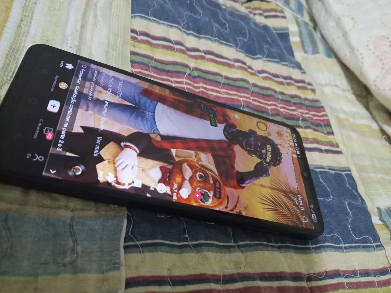 É vendo um celular Galaxy a06 em bom estado  - Foto 4